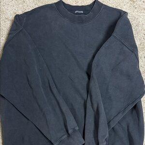 Abercrombie oversized Black Crewneck Sweatshirt